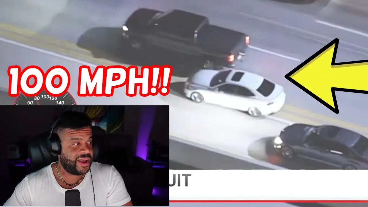 LIVE: Police Chase in California 100 mph! #chase #california #policechase