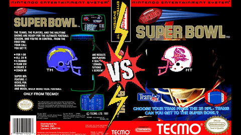 Tecmo Super Bowl - NES (Nazcas Last Son vs millan_1995) Online Matches