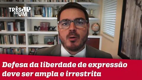 Rodrigo Constantino: Fake news e discurso de ódio são discurso da esquerda para perseguir a direita