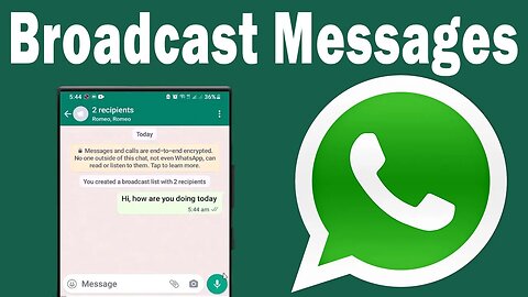 How to broadcast messages on WhatsApp in 2023