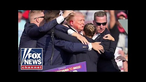 Trump Assassination Attempt 2024 HE GETS SHOT