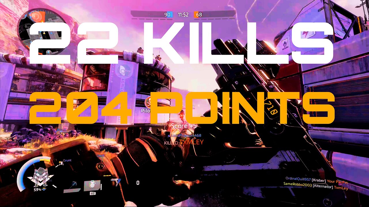 Titanfall 2 Some Alternator Action | 22 Kills | 7 Titan Kills | 204 Points
