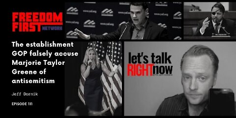 Dan Crenshaw, Ben Shapiro & the GOP falsely accuse Marjorie Taylor Greene of antisemitism