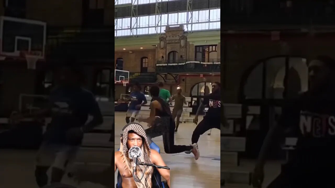 The coldest carry I’ve ever seen 😳😂 #basketball