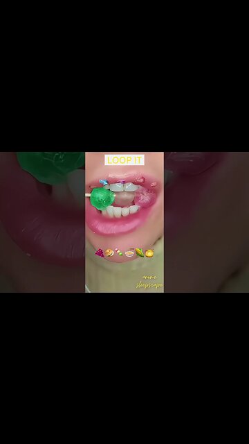 asmr 1 sec for sleep emoji food challenge mashup eating - 2023 - 3