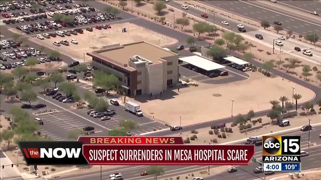 Shot fired near Banner Gateway hospital in Gilbert, one person in custody