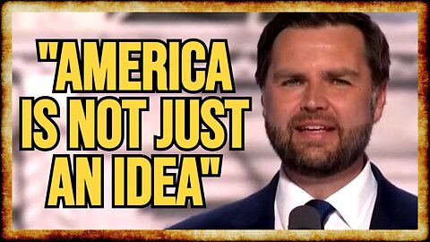 JD Vance Goes FULL MAGA POPULIST in GOP Convention Speech