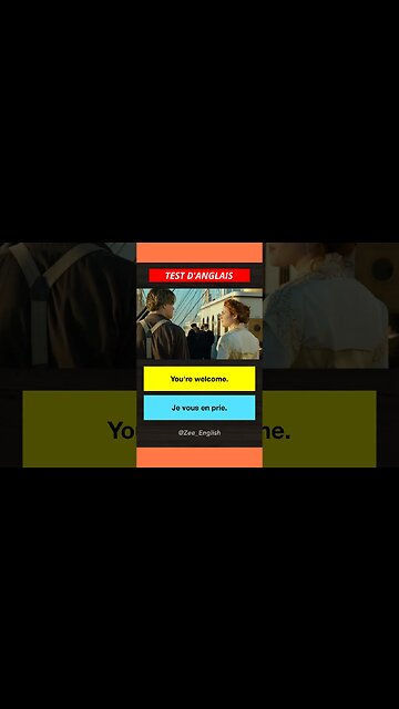 Test d'anglais avec Titanic ✪ Part 1