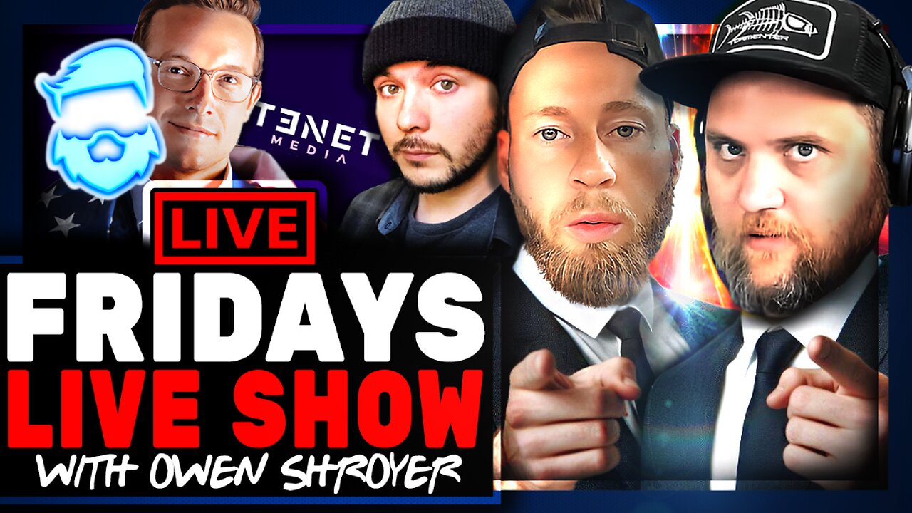 🔴The Left Gets Desperate, Fed Ops Take Down Tenet Media, & Owen Shroyer!