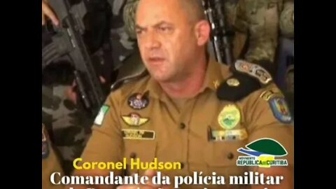 Não aceitou convite de Alexandre de Moraes comandante da polícia militar