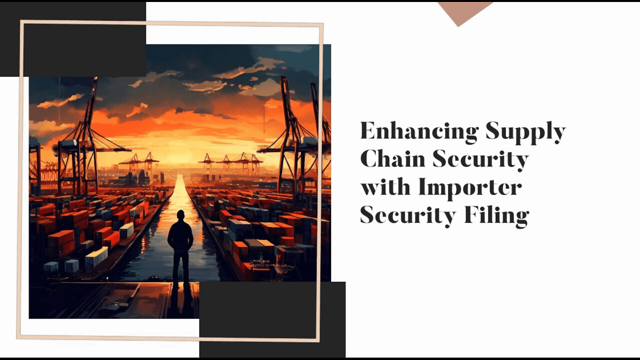 Boosting Supply Chain Efficiency: The Impact of Importer Security Filing