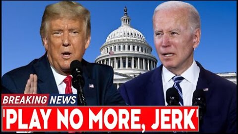 Laughter ERUPTS as Biden MOCKED with STUPID 'ice cream' scene...Trump shouts 'back to work'