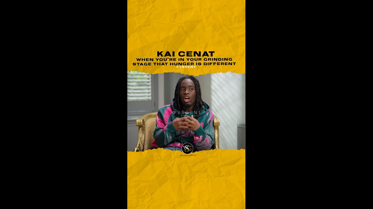 @kaicenat When your in your grinding stage your hunger is different