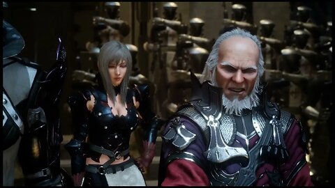 Final Fantasy 15 Episode 9 battle against a mech and side mission