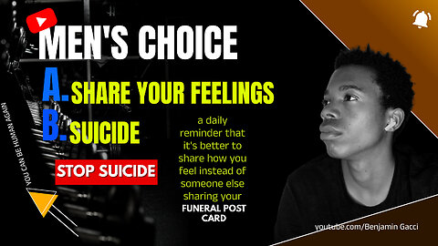 should men share their feelings?