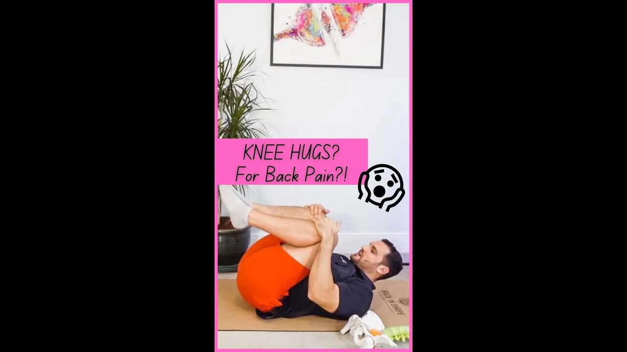 Why You Should AVOID Knee Hugs For Lower Back Pain! #shorts