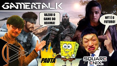 Kleitão na Área, Jogo do Kojima Vazou, Square Enix Lokana e Protas Brancos! #GAMERTALK #HORAPLAY