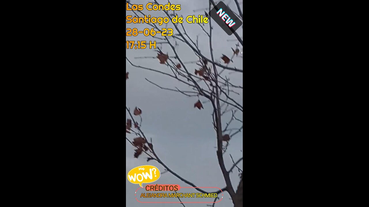 UFO Sighting in Las Condes, Santiago: Shocking Record of 06-28-23 Ovni Santiago Chile