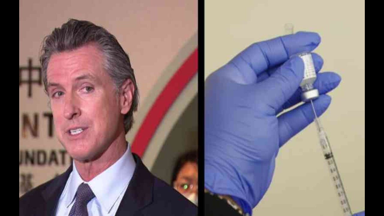 Military Arrests Bedridden Gavin Newsom