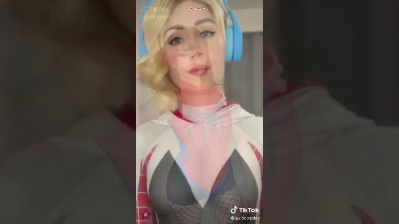 Rate the Girls: Best Spider Gwen vs Spider Girl TikTok Cosplay Contest #1 🕷🕸 #shorts