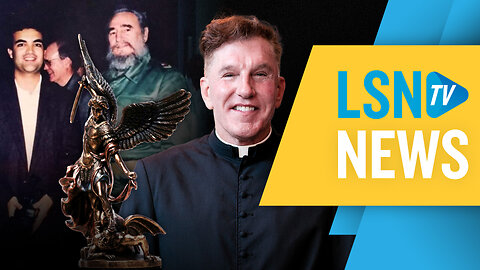 AMAZING: How Father Altman Got President Trump the Statue of Saint Michael