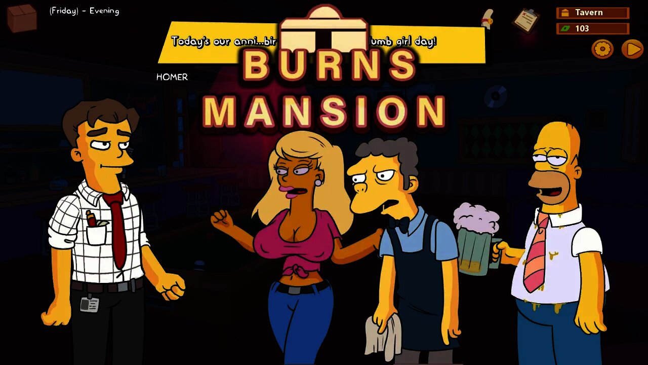 Burns Mansion - #002 Meeting Homer & Questing