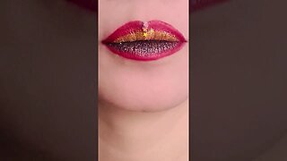 Lip Makeup Tutorial Lip Art Glitter #makeup #shorts #shorts #viral #shortvideo #lipswatches #grwm