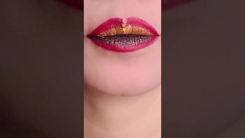 Lip Makeup Tutorial Lip Art Glitter #makeup #shorts #shorts #viral #shortvideo #lipswatches #grwm