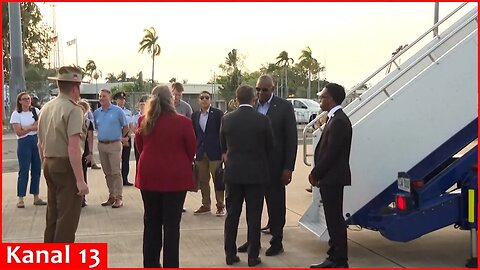 US secretary of defence arrives in Darwin, Australia