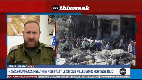 IDF Spox: Any Loss Of Life Is On Hamas