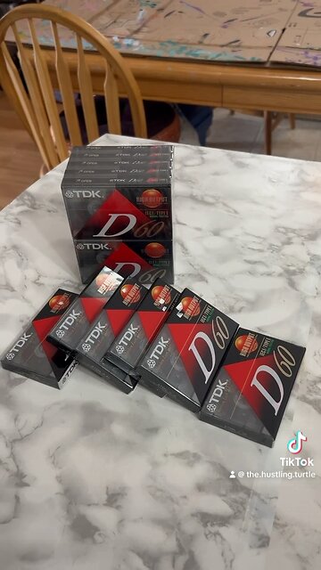 Blank Audio Cassette Tapes = Quick Profit! #resell #reseller #resellingcommunity #resellercommunity