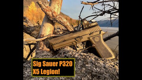 Sig Sauer P320 Legion X5! First Impressions and Unboxing