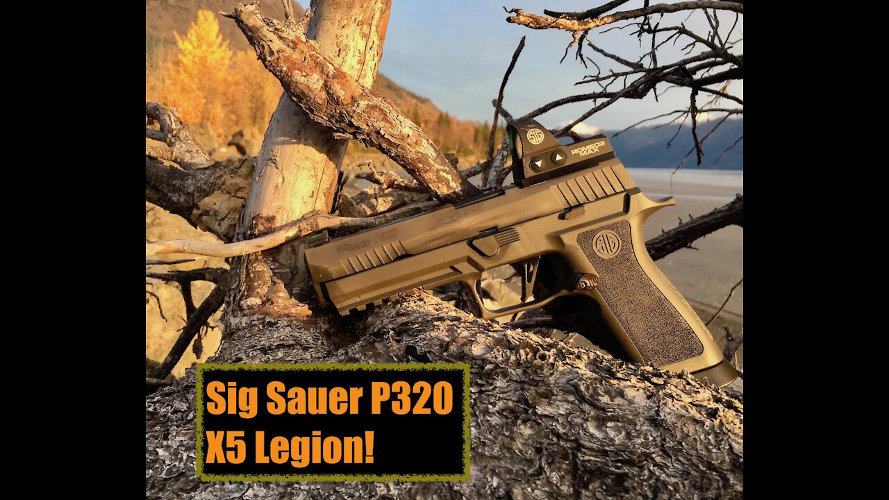 Sig Sauer P320 Legion X5! First Impressions and Unboxing