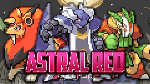 Pokemon Astral Red - GBA ROM Hack is using Fakemon from Procyon/Deneb/Altair/Sirius/Vega together