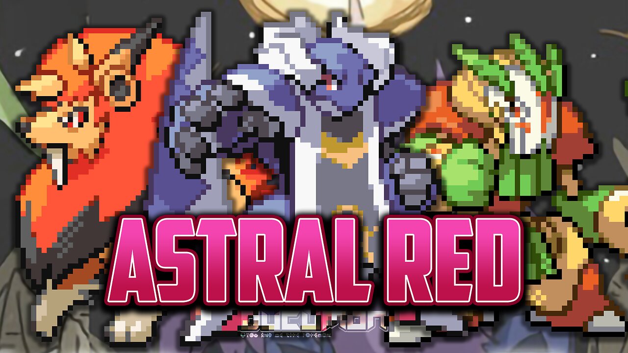Pokemon Astral Red - GBA ROM Hack is using Fakemon from Procyon/Deneb/Altair/Sirius/Vega together