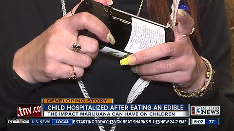 Safety measures after Vegas child reportedly nearly dies after eating marijuana edibles