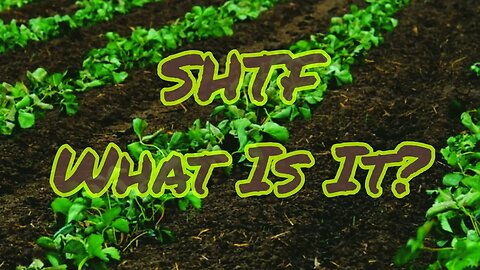 SHTF, What Is It?