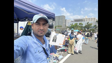 free market in Japan 🇯🇵 | sunday free market in japan #shorts #viral #sekvlogs #japan @sekvlogs