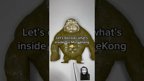 Check out what’s inside this MonkeKong😳#shorts