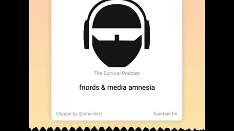 Gell-mann Amnesia and Fnords - From TSPC Epi-3192