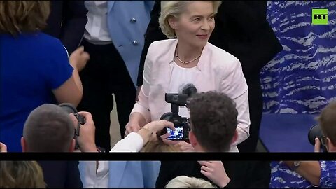 Satanic unelected witch Ursula von der Leyen re-elected as European Commission President