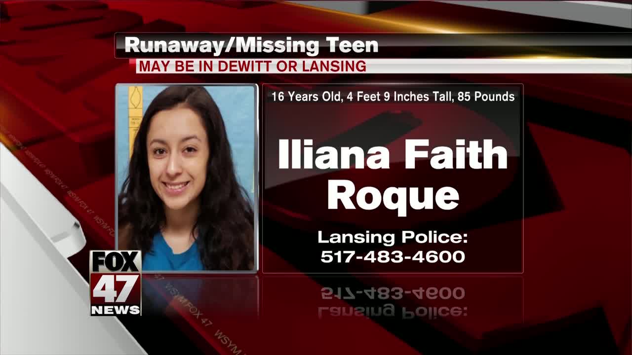 Missing: 16 Year Old Iliana Faith Roque