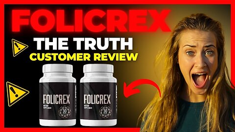 FOLICREX -⚠️FOLICREX REVIEW⚠️ Folicrex Hair Loss Solution - Folicrex Hair Loss - Buy Folicrex