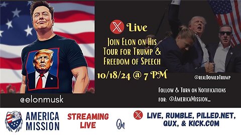 America Mission™ Brings It: Watch Town Hall with Elon Musk Harrisburg, PA