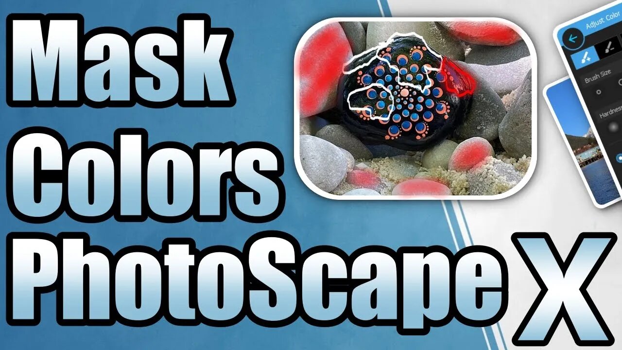 How To Mask Colors In PhotoScape X