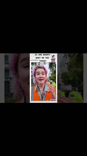 The lady who did the soup protest responds (part 1). #Juststopoil