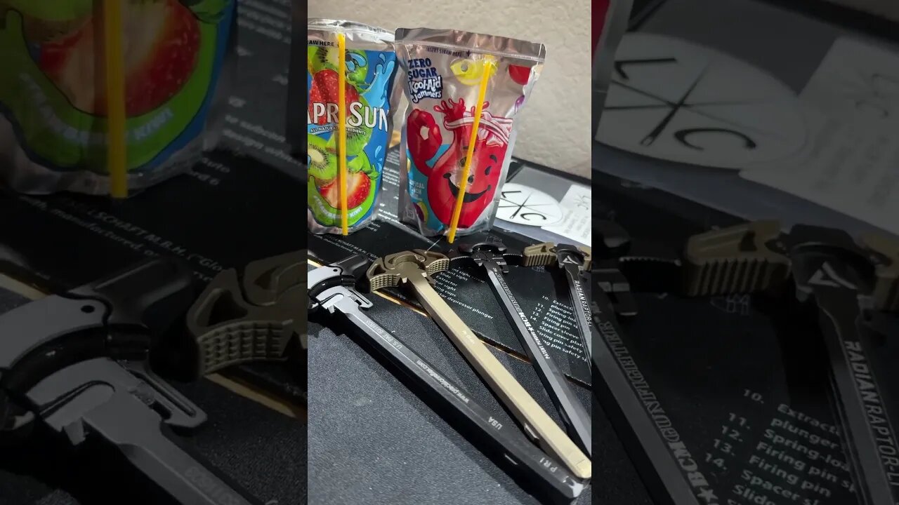 CapriSun vs Kool-Aid Jammers! BCM MK2 Charging Handle Has Landed! #caprisun #koolaid #cod #funny