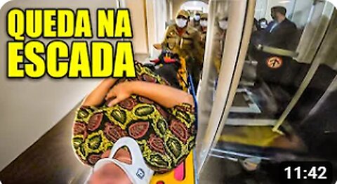 10. OS PERIGOS DE UMA QUEDA EM ESCADA 😰