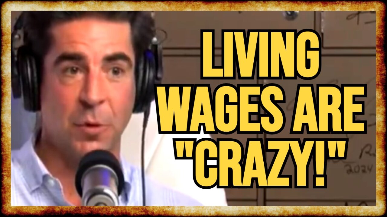 Jesse Watters Deems Fast Food Workers UNWORTHY Of Living Wage