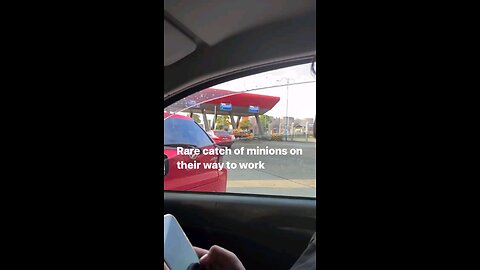 Rare clip of minions